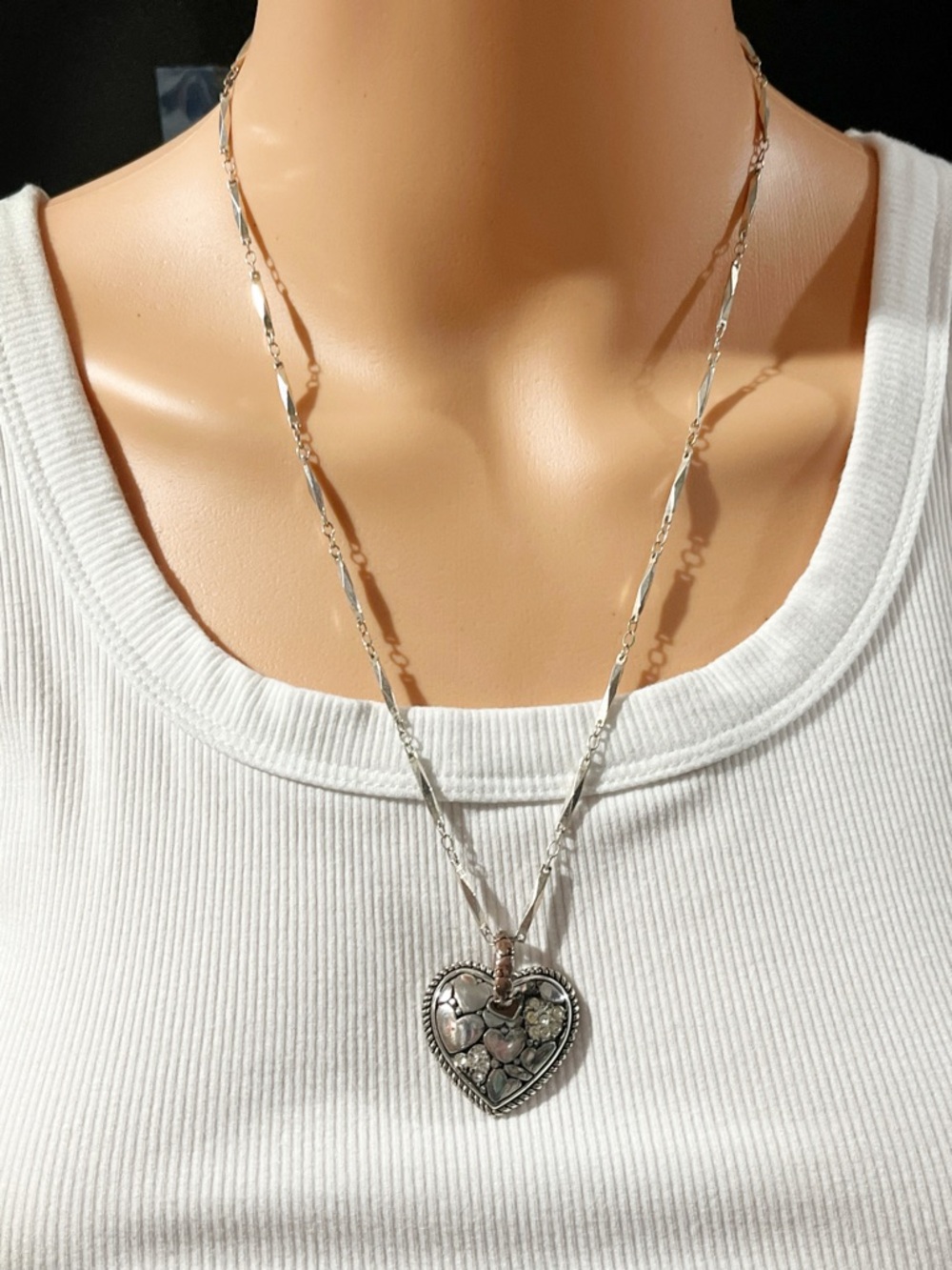 Silver Heart Necklace